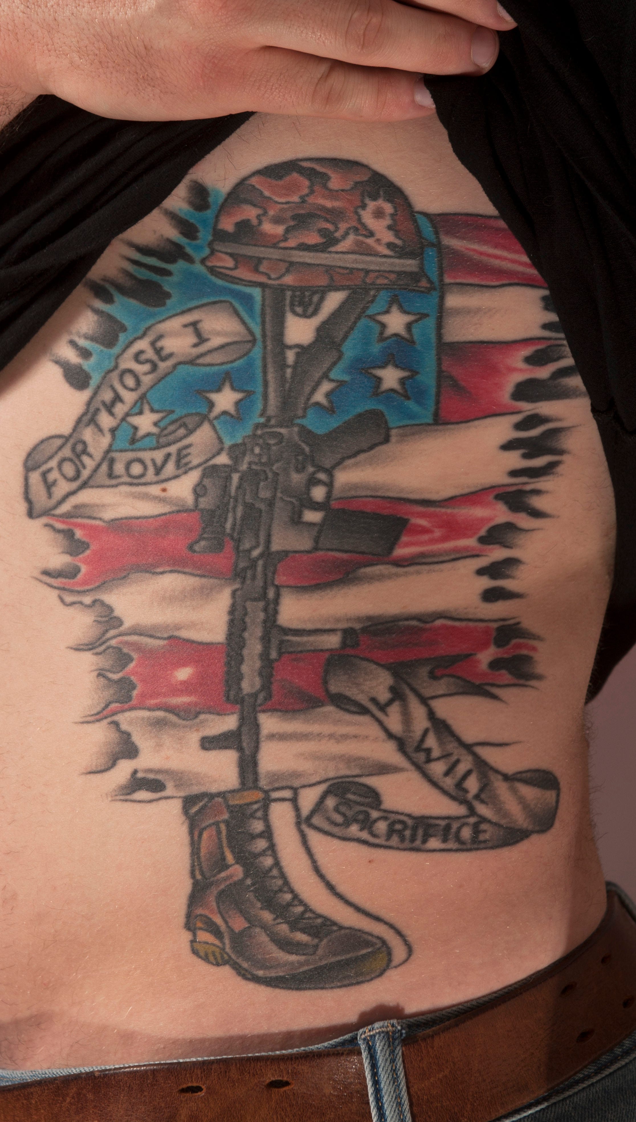 Patriotic American Flag Tattoo Ideas  Tattoo Glee